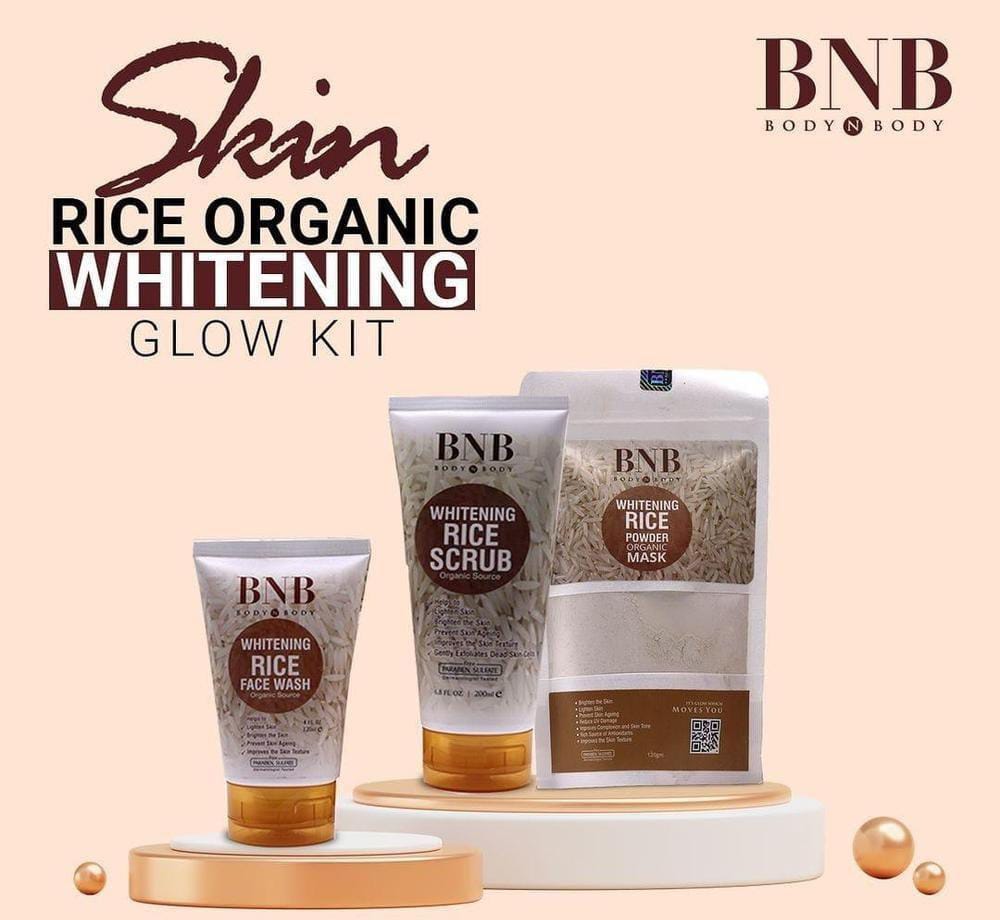 Bnb Rice Glowing Facial Kit