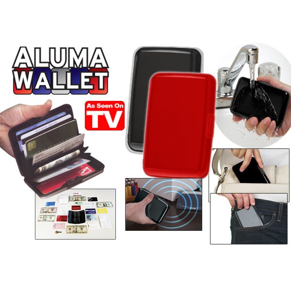 Aluma Wallet Waterproof &amp; Damage-proof Wallet for Men &amp; Women (Random Color)