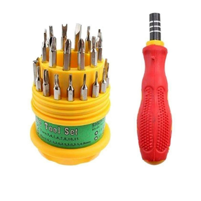31 In 1 Multi-Functional Screw Driver Tool Kit For Mobiles And Small Products