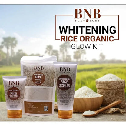 Bnb Rice Glowing Facial Kit