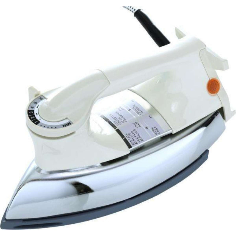 Super General 1000W Heavy Duty Deluxe Automatic Iron With Non-Stick Coating Sole Plate