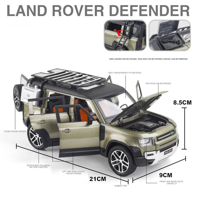 Land Range Rover SUV Car Model Simulation with Sound and Light Car