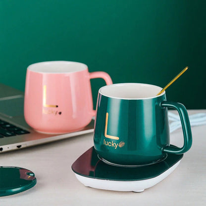 Electric Heating Pad Coffee Mug Cup Warmer Pad For Home Office