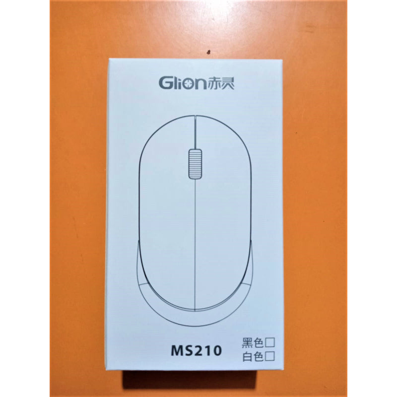 Glion MS210 2.4GHz Wireless Optical Mouse 10M Long Distance Receiving Range