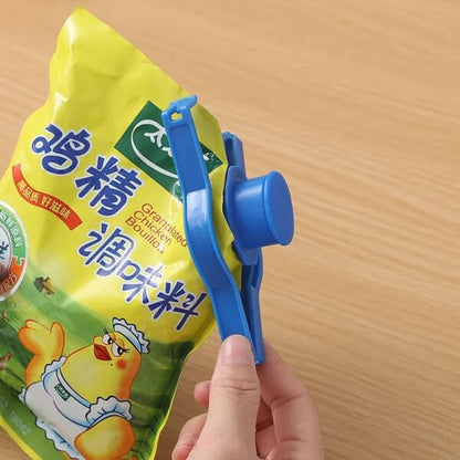 Food Bag Sealing Clip Bag Snack Sealing Moisture-Proof Fresh-keeping Clip (Random Color)