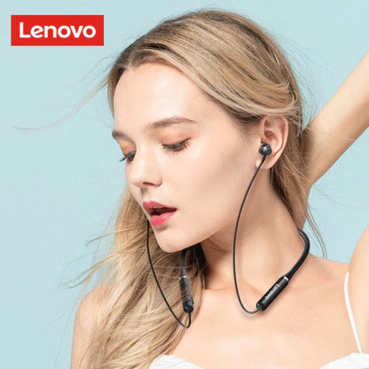 Lenovo HE05 Bluetooth 5.0 Neckband Wireless Stereo Sports Magnetic Headphones IPX5 Waterproof