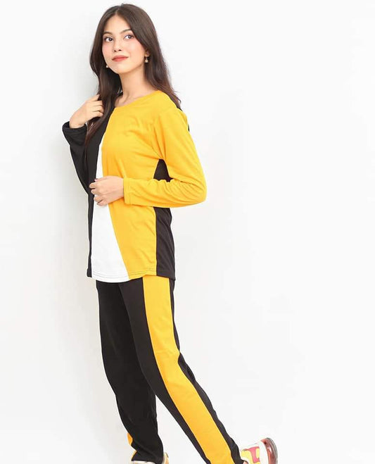 Track Suit Full Sleeves Round Neck Ladies Track Suit Comfortable Pajama Suit Dress For Women &amp; Girls