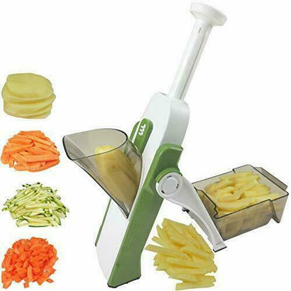 4 In 1 Vegetable Cutter Chopper Adjustable Multi-functional Vegetable Cutter Kitchen Shredder Grater Artifact