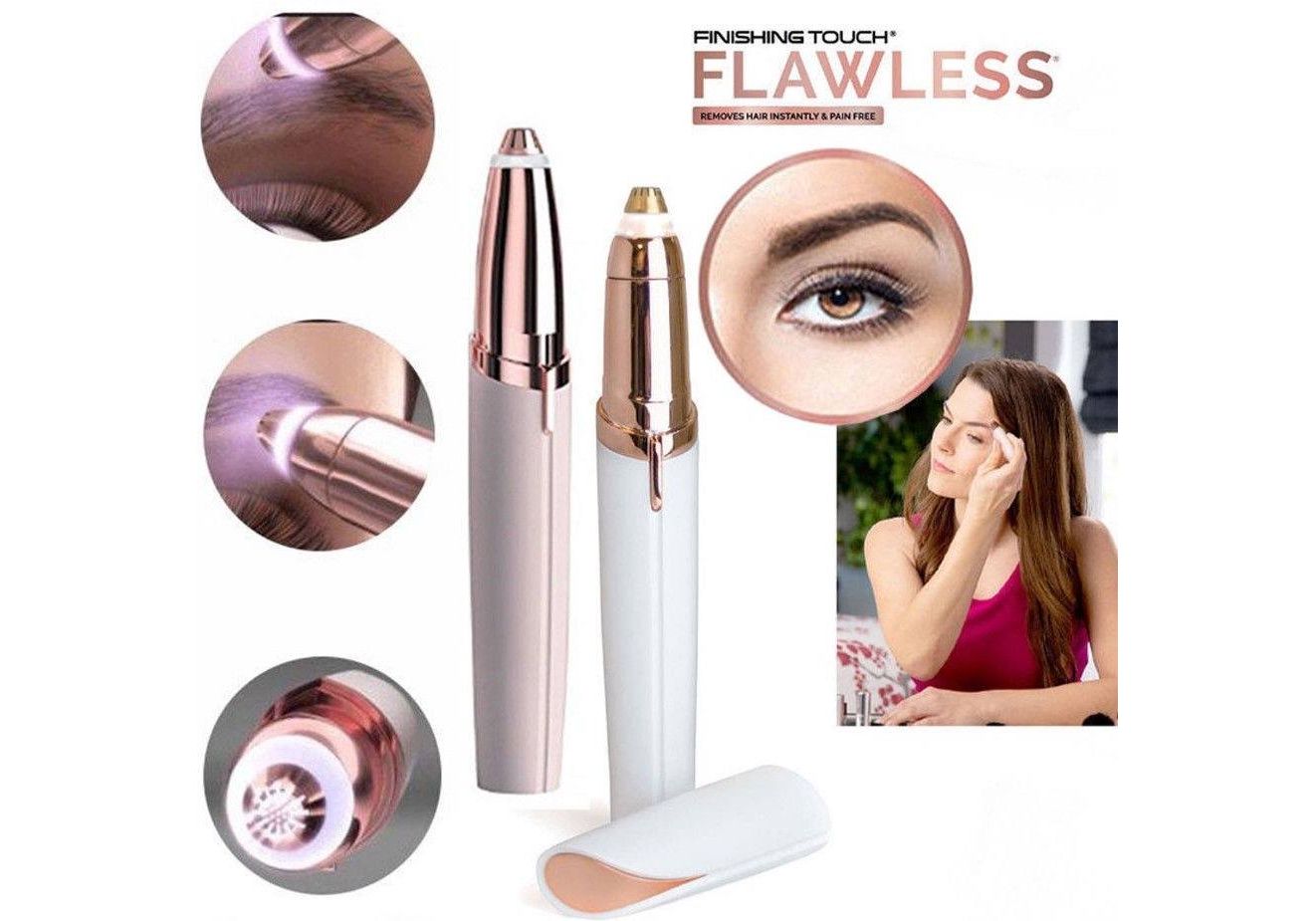 Flawless Finishing Touch Eyebrow Hair Remover (Rechargeable)
