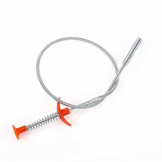 Spring Pipe Dredging Tools Snake Drain Cleaner Sticks Clog Remover Cleaning Tools Household for Kitchen Sink