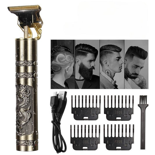 Professional T9 Electric Trimmer Metal Body Shaver Mens Cordless Hair Beard Trimmer for Men Haircut Shaving Machine