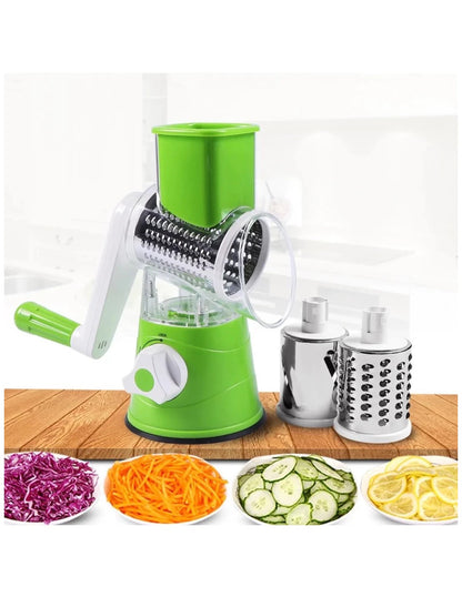 Manual Vegetable Cutter Slicer Multifunctional Round Slicer Gadget Multi-Function Kitchen Gadget Food Processor Cutter Blender