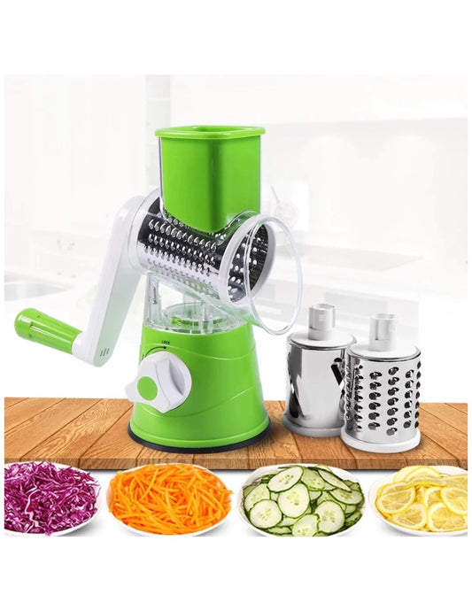 Manual Vegetable Cutter Slicer Multifunctional Round Slicer Gadget Multi-Function Kitchen Gadget Food Processor Cutter Blender