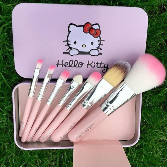Hello Kitty Makeup 7 Brush Set