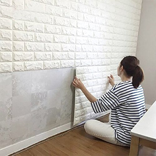 3D White Brick Sheet