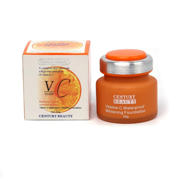 Century Beauty Vitamin C VC Waterproof Foundation Vitamin C 50g - Imported